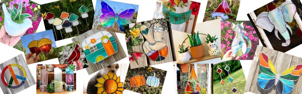 Mountain Woman Products Stained Glass Studios Collage