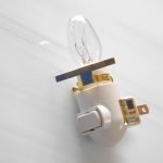 Stained Glass Nightlight with Screw Clip Mountain Woman Products