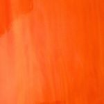 Oceanside Orange White Stained Glass Sheet Mountain Woman Products