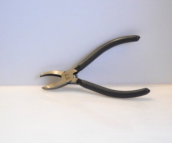 mini grozing breaking pliers for stained glass grey handles Mountain Woman Products
