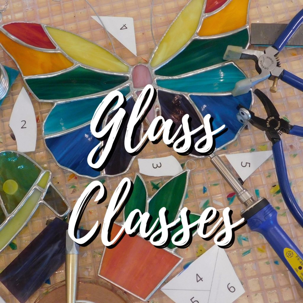 Stained glass classes online Mountain Woman Products