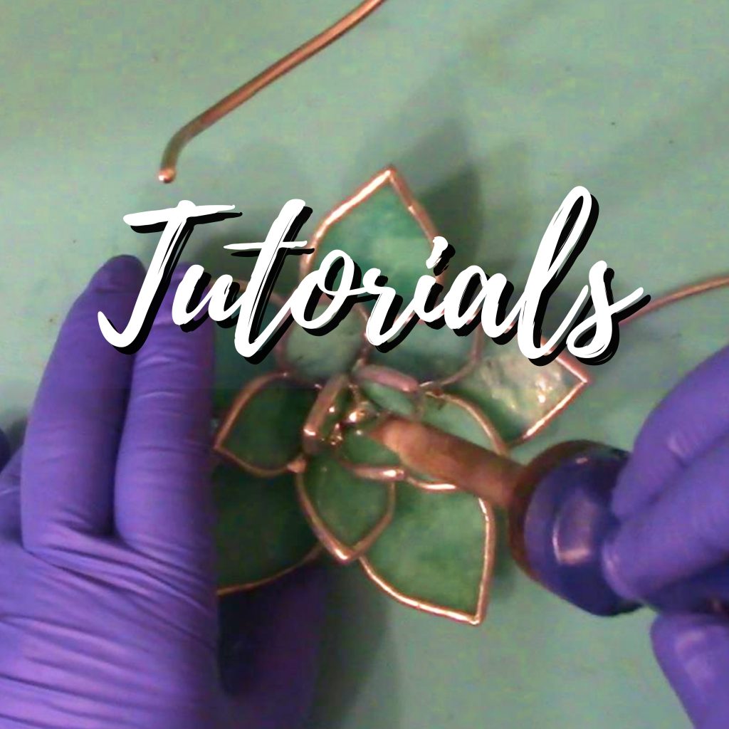 Stained glass tutorials Mountain Woman Products