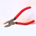 Studio Pro Breaking Pliers for Stained Glass with red soft grip handles Mountain Woman Products
