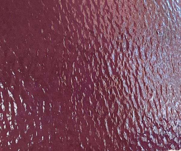 Oceanside Light Purple Rough Rolled Stained Glass Sheet - Image 4
