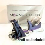 Creators Magne-Foiler machine with box in the background Mountain Woman Products